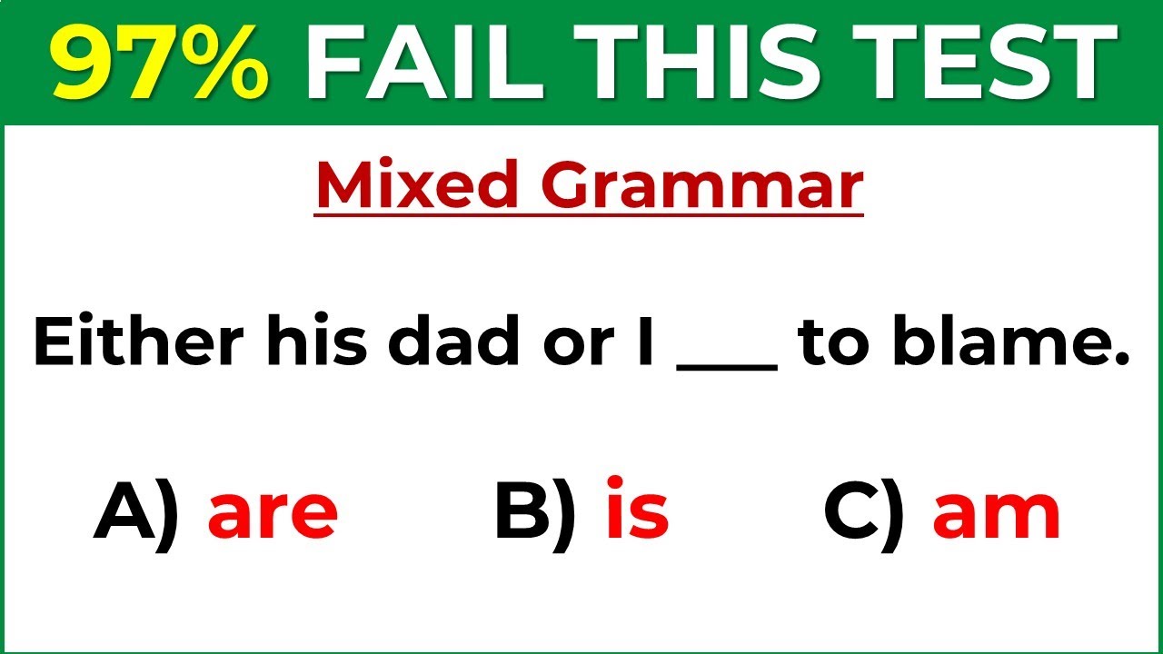 English Quiz Challenge: Only 3% Can Score 100%