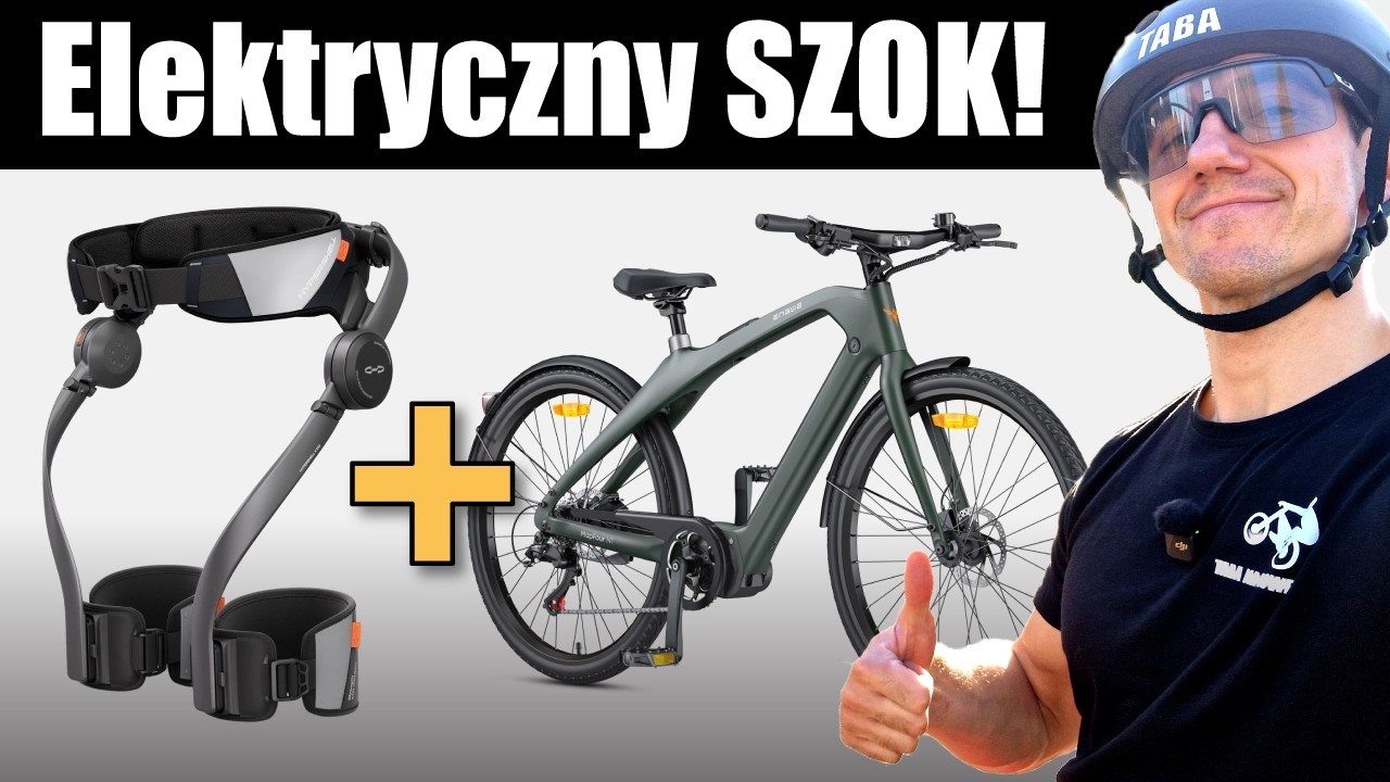 Egzoszkielet + eBike =⚡Elektryczny SZOK⚡ Hypershell X Pro