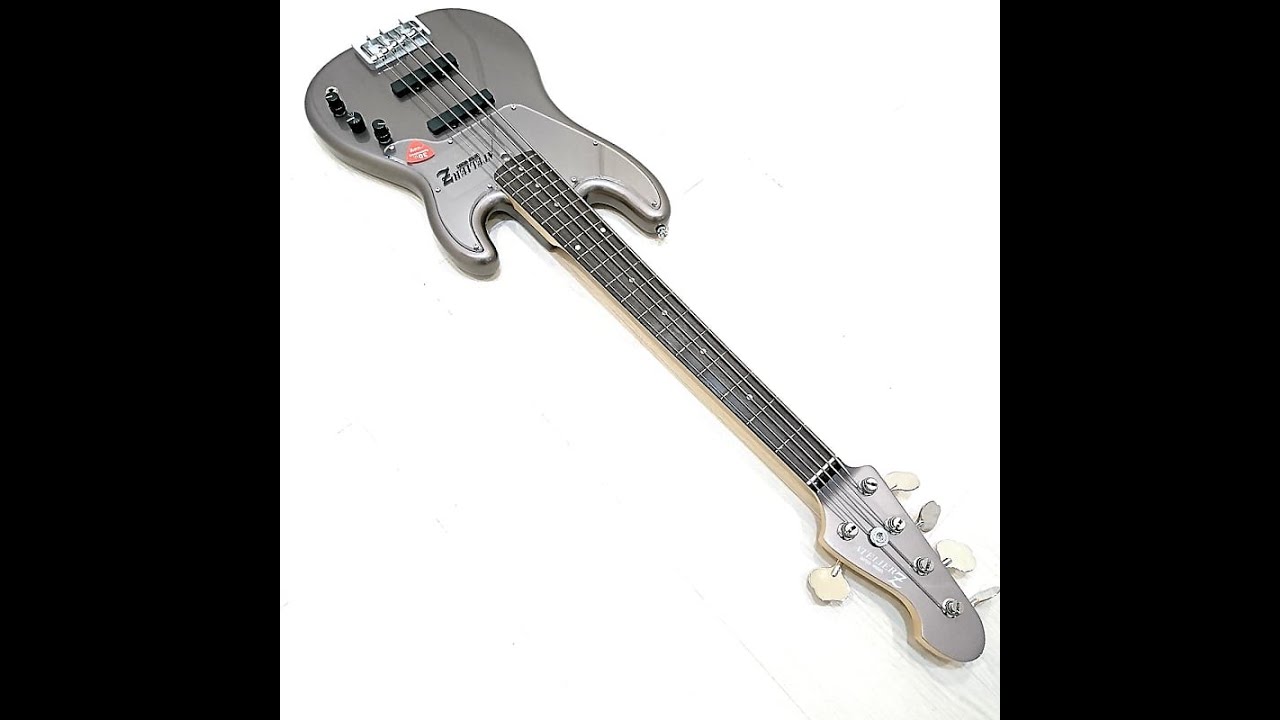 Atelier Z ZPO5 JR Short Scale Pro 5 String Active Bass! BASS DEMO / REVIEW