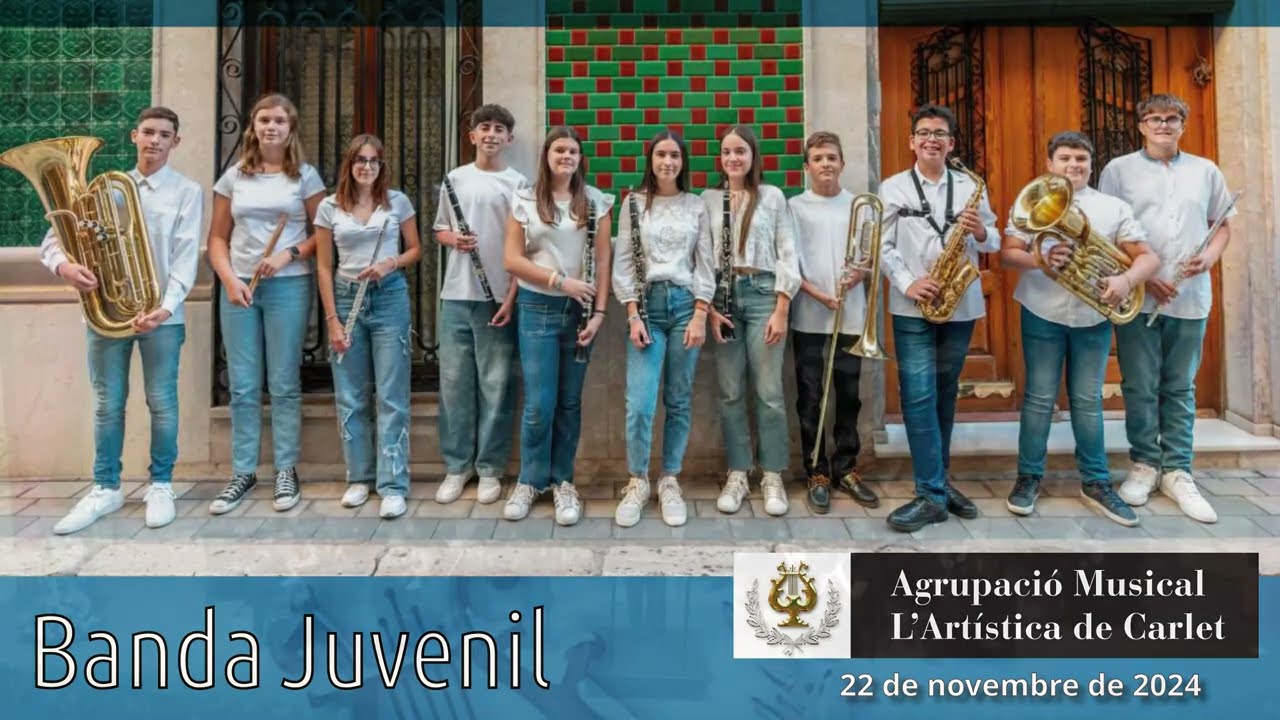 Concert en honor a Santa Cecilia 2024 - Banda Juvenil de l'Agrupació Musical l'Artística de Carlet