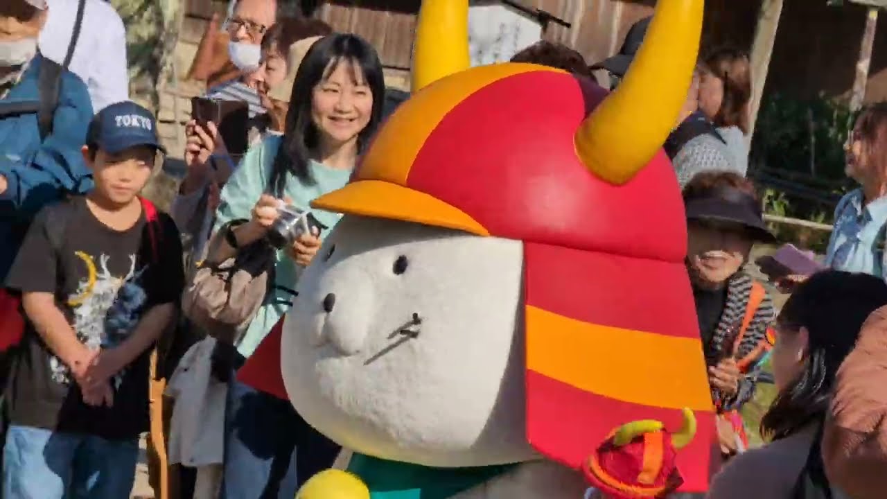 ひこにゃん！やっぱりかわいい！2023年11月彦根城