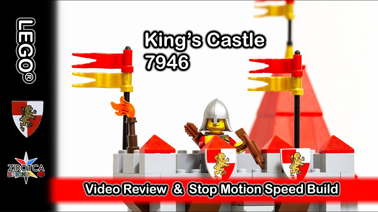 LEGO King's Castle | LEGO Castle | LEGO 7946 - Speed Build & Review by ZIROTCA