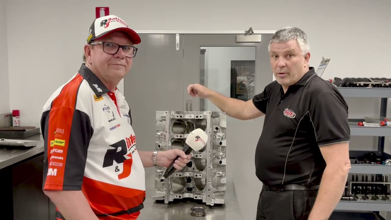 KRE show us the inside of the #8 Bathurst engine