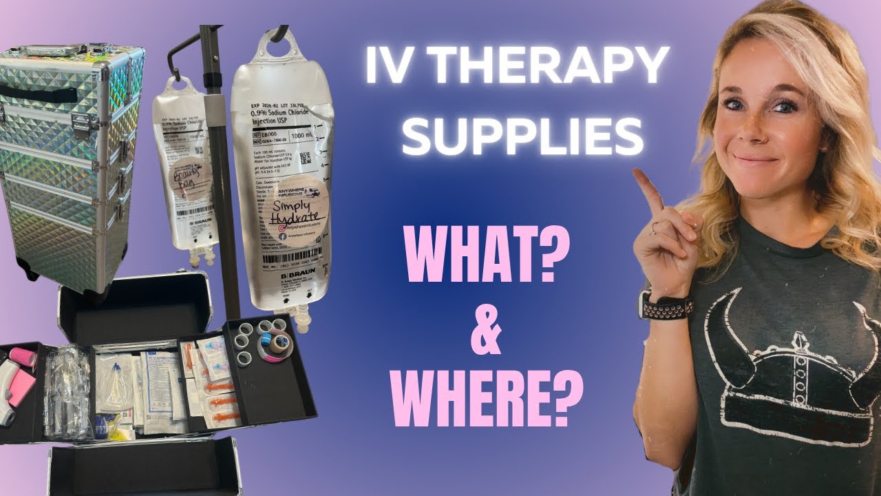How do I know what supplies I need to start my mobile IV business?