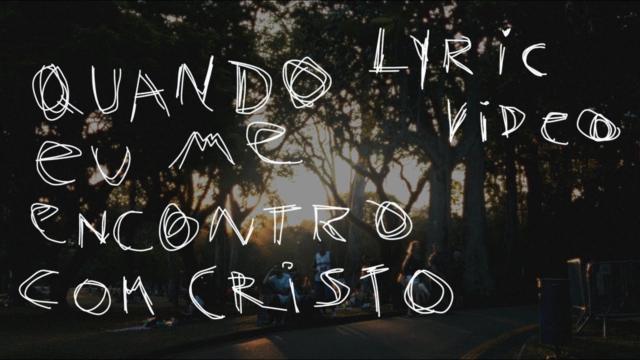 Ulysses Manso - Quando Eu Me Encontro Com Cristo (Lyric Video)