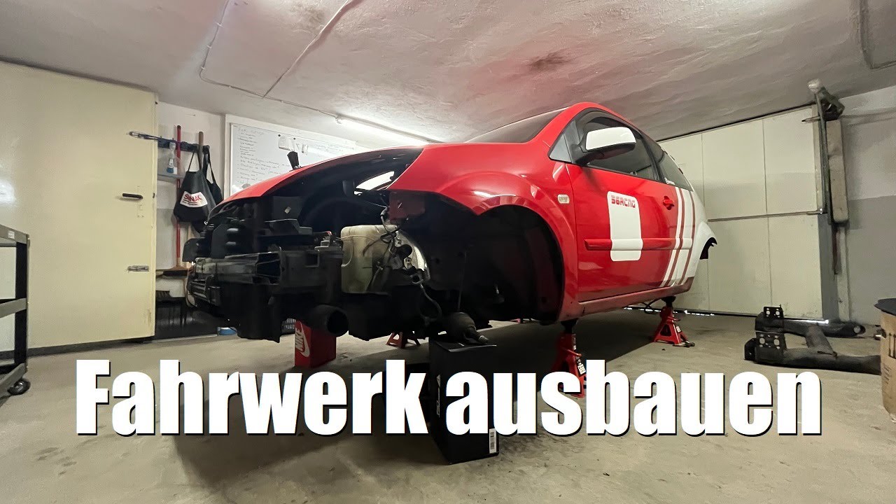 Fiesta Winterumbau 22/23: Teil 1 - Fahrwerk raus