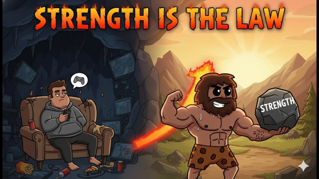 Modern Men Aren’t Weak by Accident… THIS Is the Real Reason (Caveman Explains)