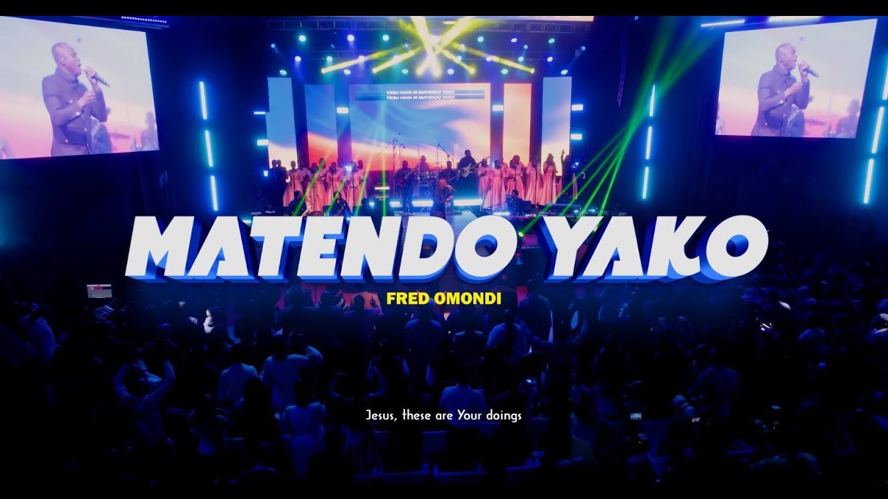MATENDO  BY FRED OMONDI (Live Recording @ZAMAR EXPERIENCE) 