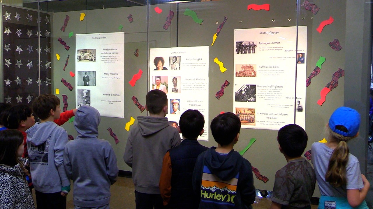 Students Teaching Black History Month at Wilsonville High School