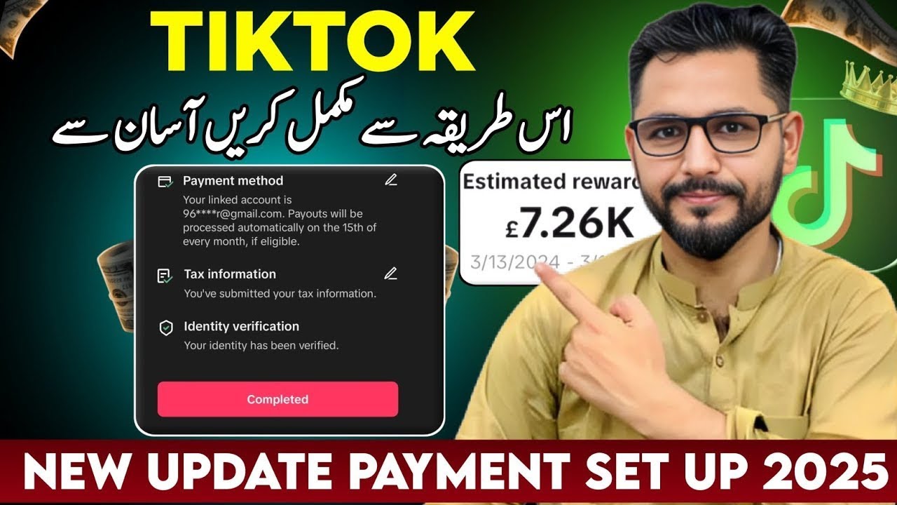 Tiktok Account Payment Setup | Tiktok Tax Information ✅ 2025