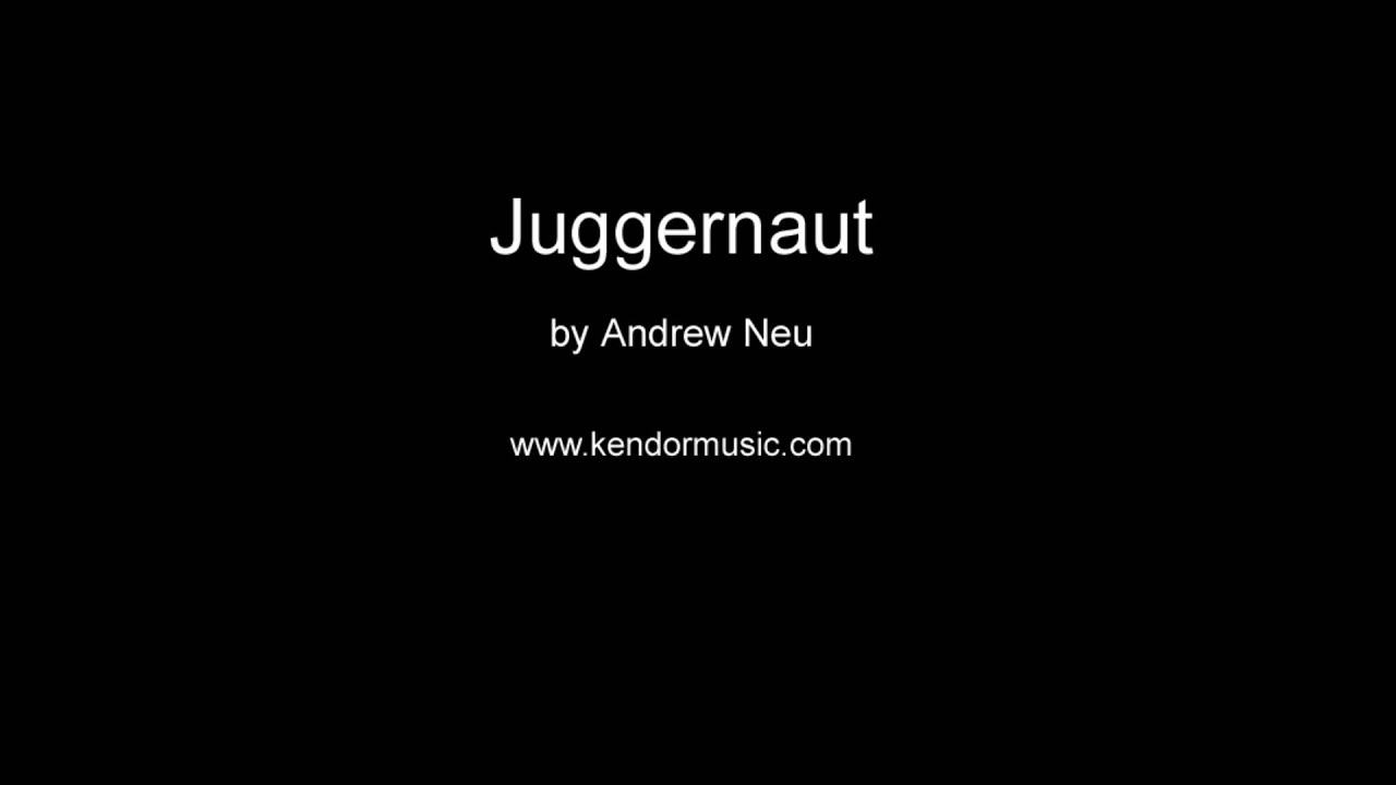 Juggernaut by Andrew Neu