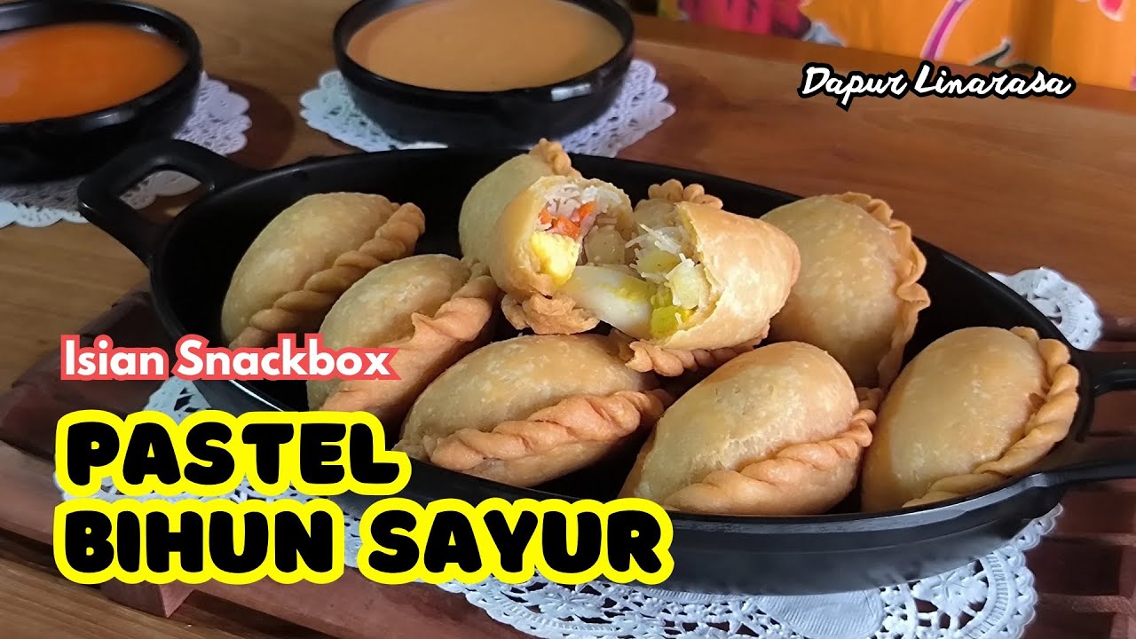 Seri Pastel Spesial : Part 1. BIKIN PASTEL BIHUN SAYUR DENGAN KULIT GURIH RENYAH // Isian Snackbox