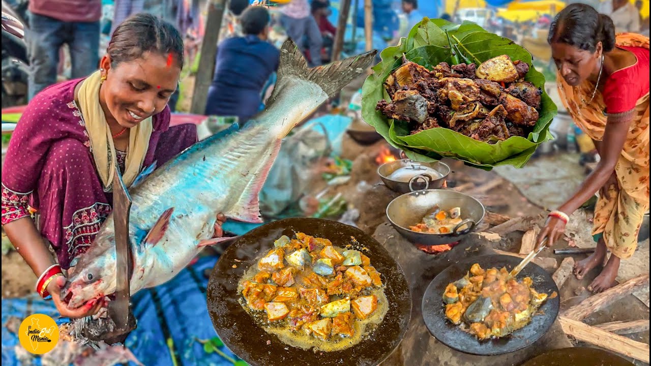Jharkhandi Adivasi Style Biggest Fish Fry In Ranchi l Ranchi Street Food