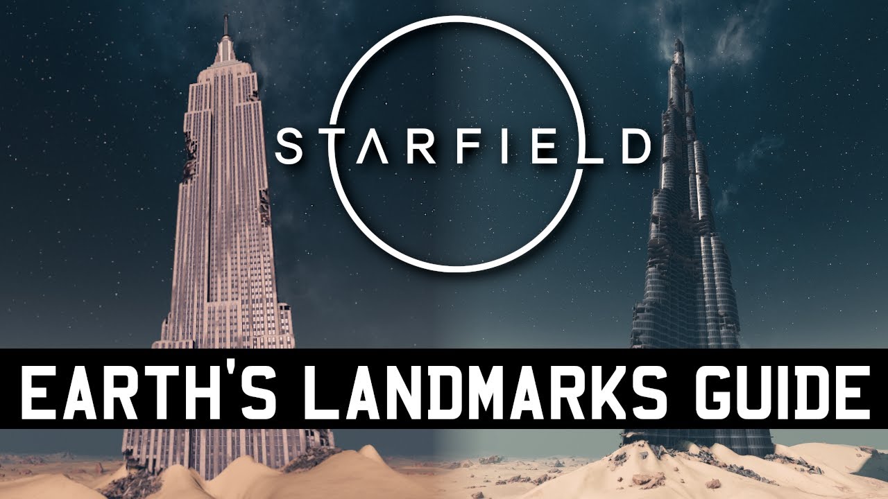 Starfield - Earth's Landmarks & How To Find Them + SNOWGLOBE GUIDE!!!