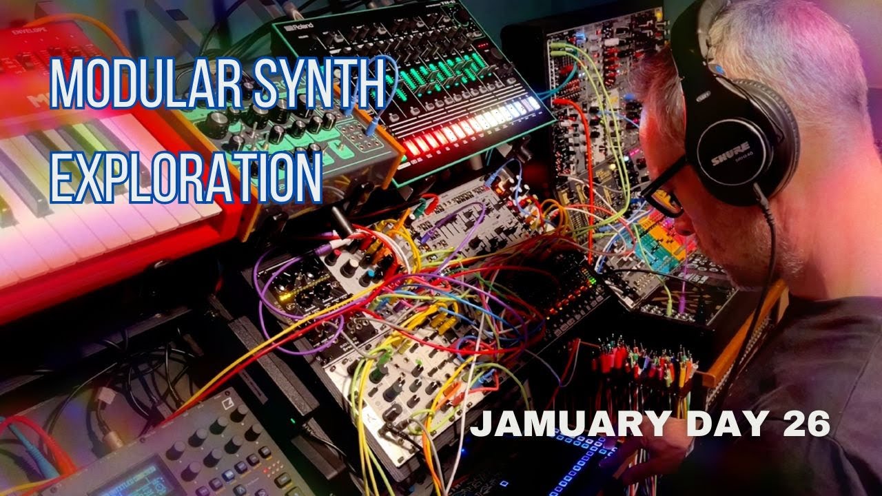 Modular synth exploration - 121bpm 