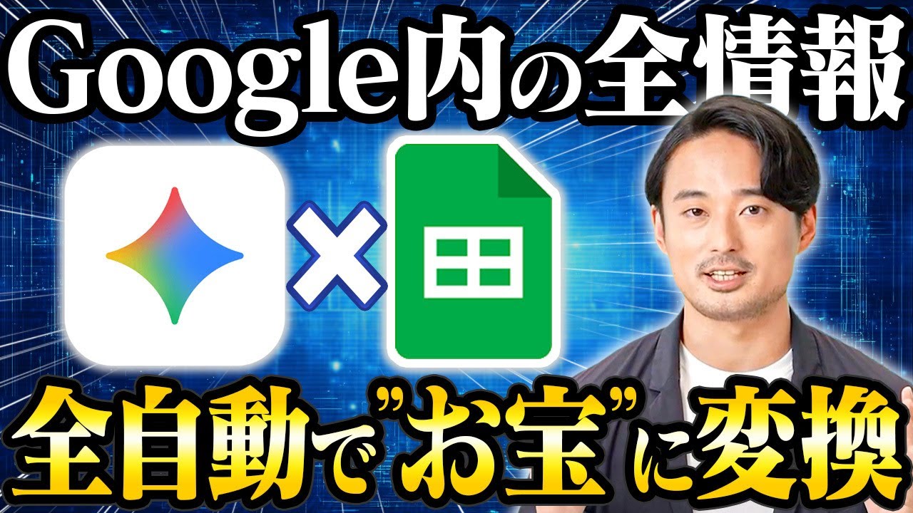 【Gemini×Googleツール連携が神】検索不要のストレスフリー仕事術3選