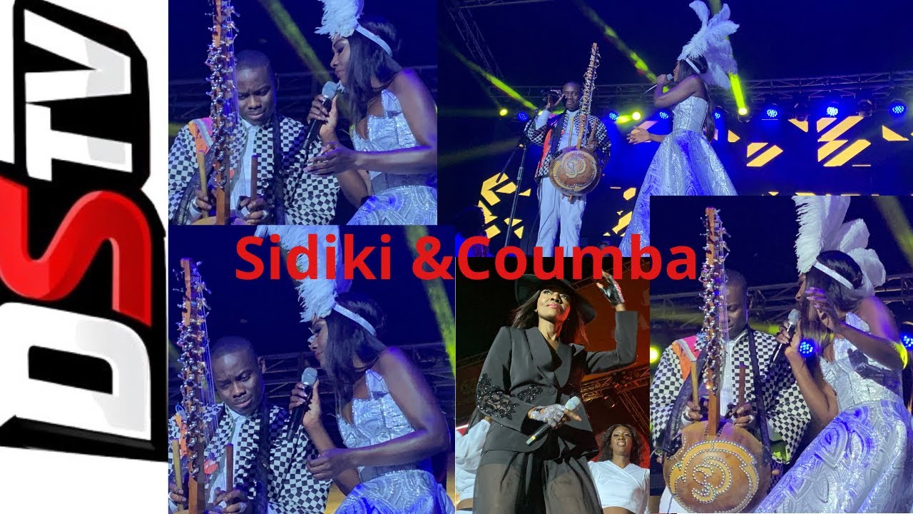 Sidiki diabate débar surprise rejoindre Coumba Gaolo sur scène oh qeul voix…!