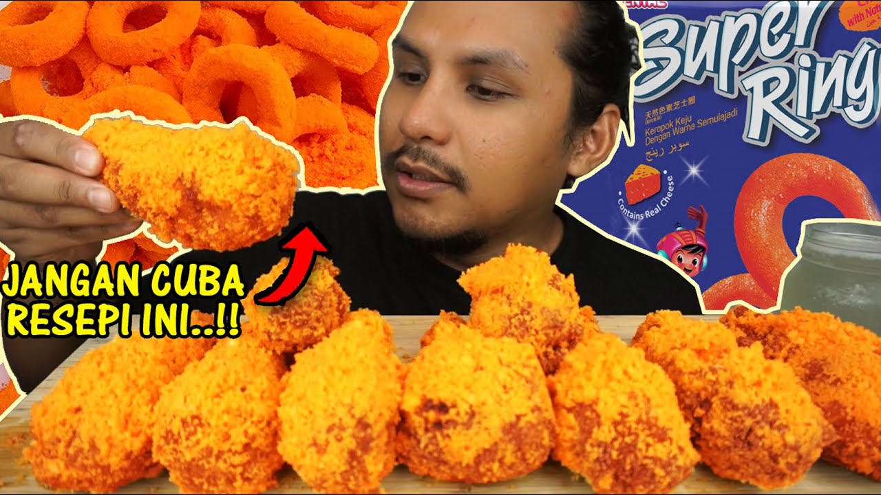 nampak macam sedap AYAM GORENG SUPER RING NI TAPI.... (mukbang malaysia)