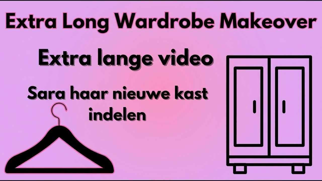 Kleding kast van Sara indelen: Extra lang! #reborn #ikea