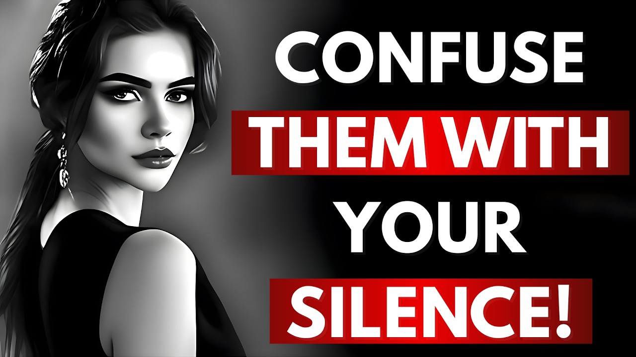 Confuse Them With Your Silence | Stoicism Power of Silence Motivation | How To Win Without Speaking