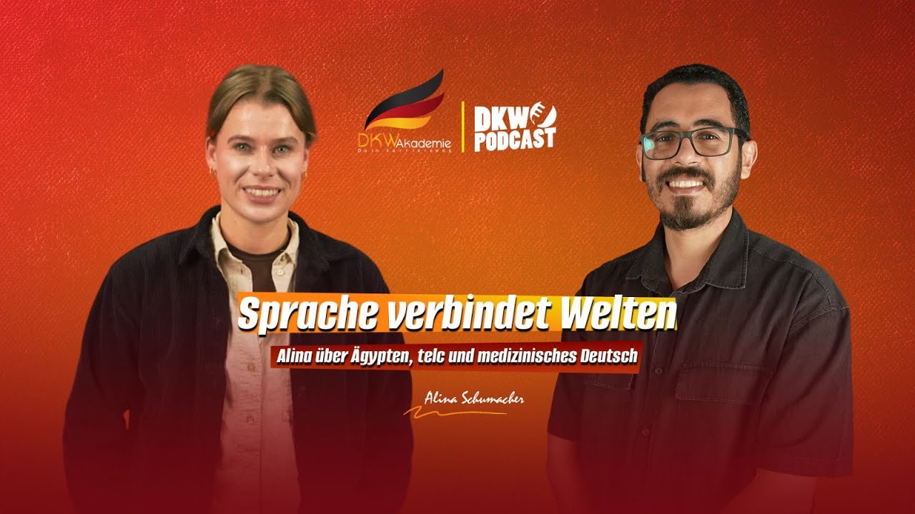 Sprache & Kultur | 19 | Sprache verbindet Welten: Alina über Ägypten, telc und medizinisches Deutsch