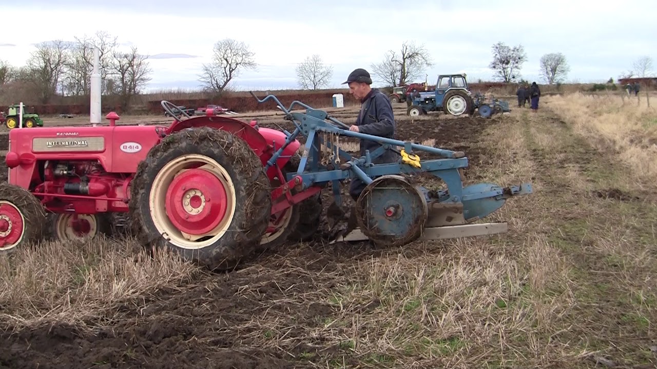 McCormick International tractors B 250 and B 414 at Newmachar