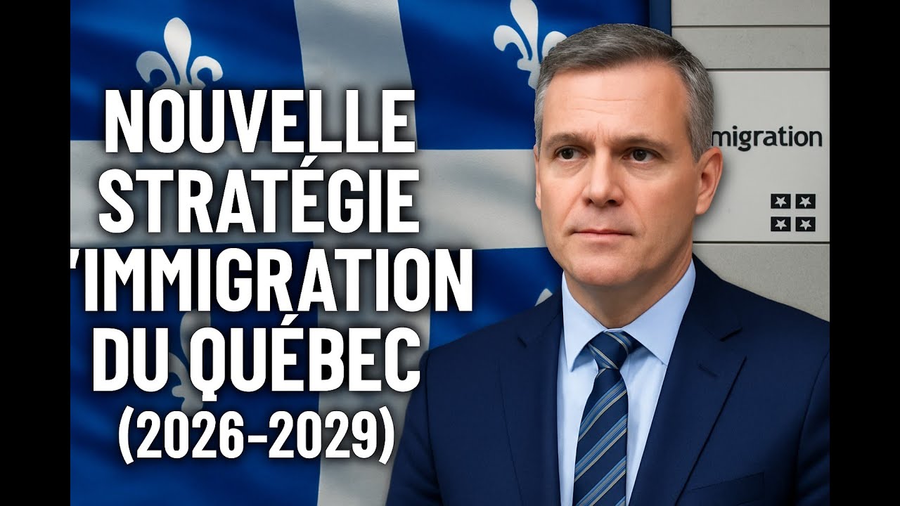 Jean-François Roberge dévoile la nouvelle stratégie d’immigration du Québec 2026-2029