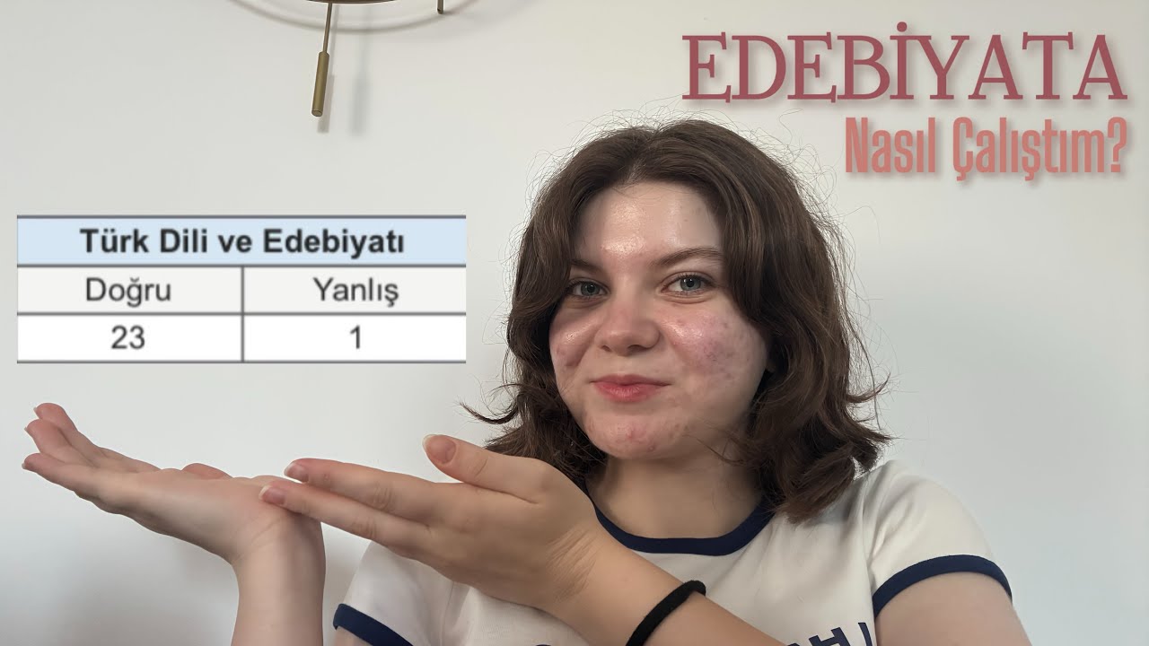 AYT Edebiyat Tavsiyeleri📝 | Çalışırken Nelerden Faydalandım, Kaynak Önerileri📌
