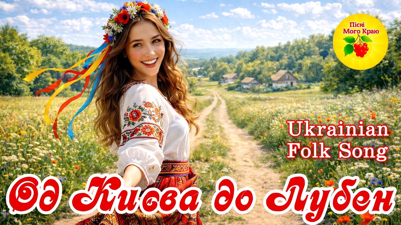Од Києва до Лубен 💃 Весела українська народна пісня в сучасній обробці 😄