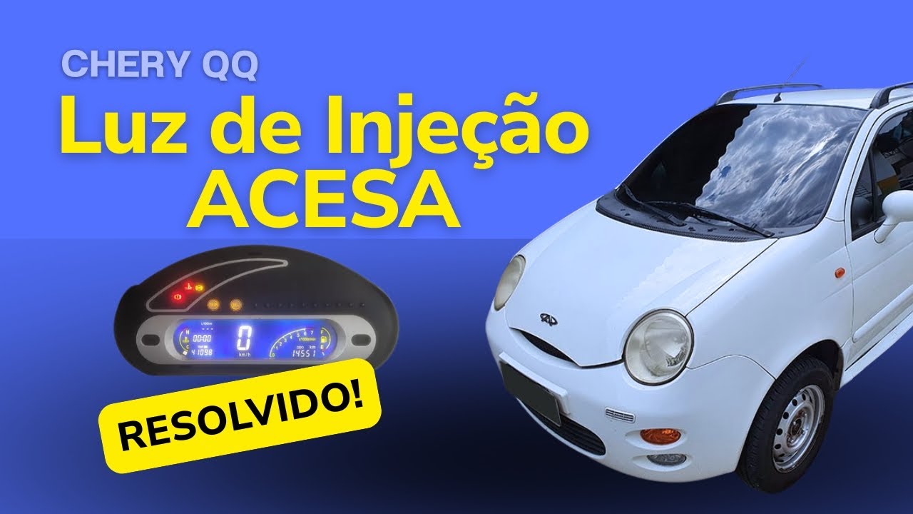 Chery QQ   Luz de injeção acesa
