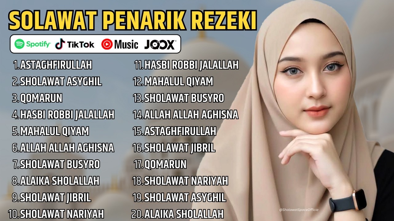 SHOLAWAT PENYEJUK HATI & PENENANG JIWA | ASTAGHFIRULLAH, SHOLAWAT JIBRIL | FULL ALBUM TERBARU 2026