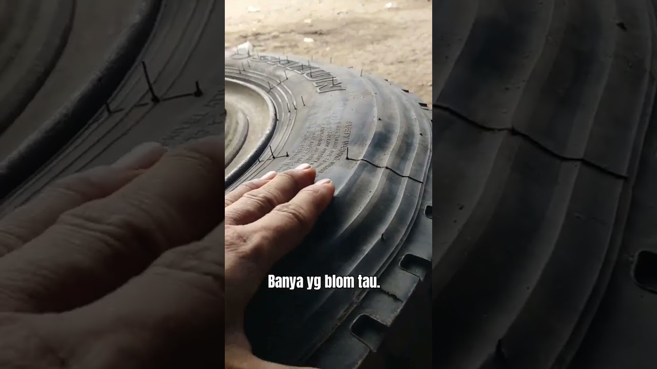Ban kawat, mudah bengkok dan meledak.