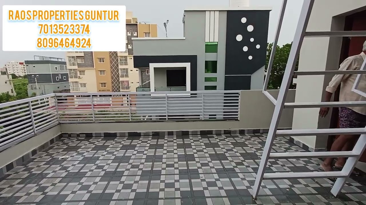 NEW SUPER LUXURIOUS DUPLEX VILLA FOR SALE GUNTUR VIDYANAGAR EXTENSION VYSYABANK COLONY