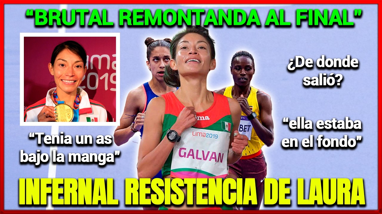 El FINAL que NADIE esperaba en los 5,000 METROS: Laura Galván termina en ORO