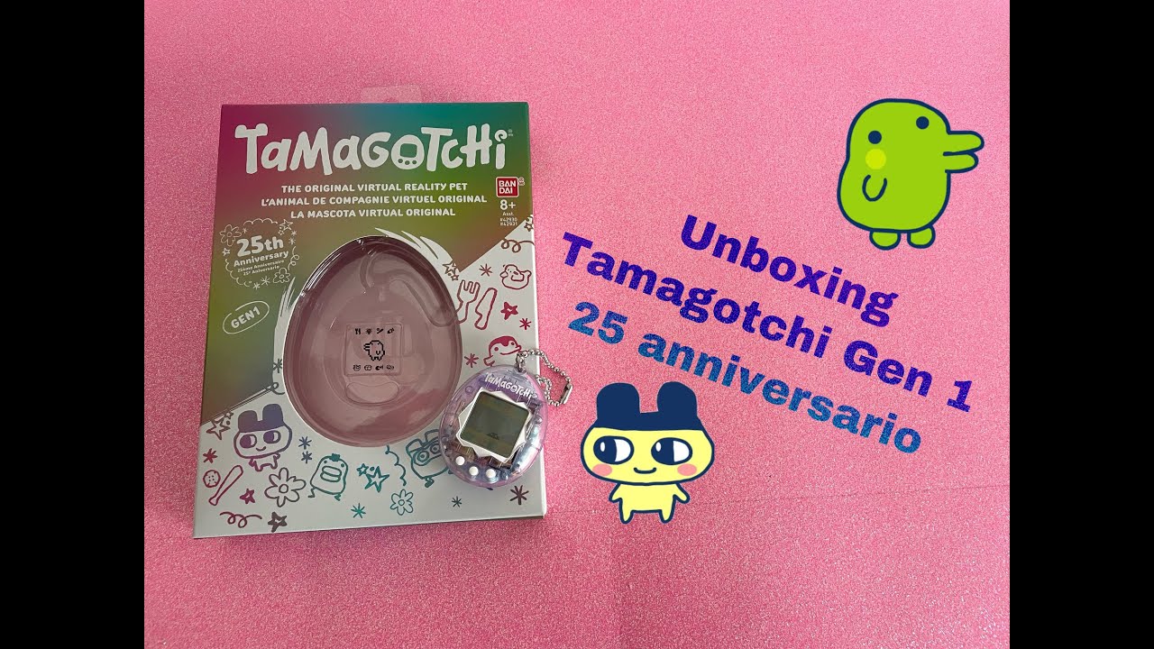 Unboxing Tamagotchi Gen 1 25° anniversario [ITA]