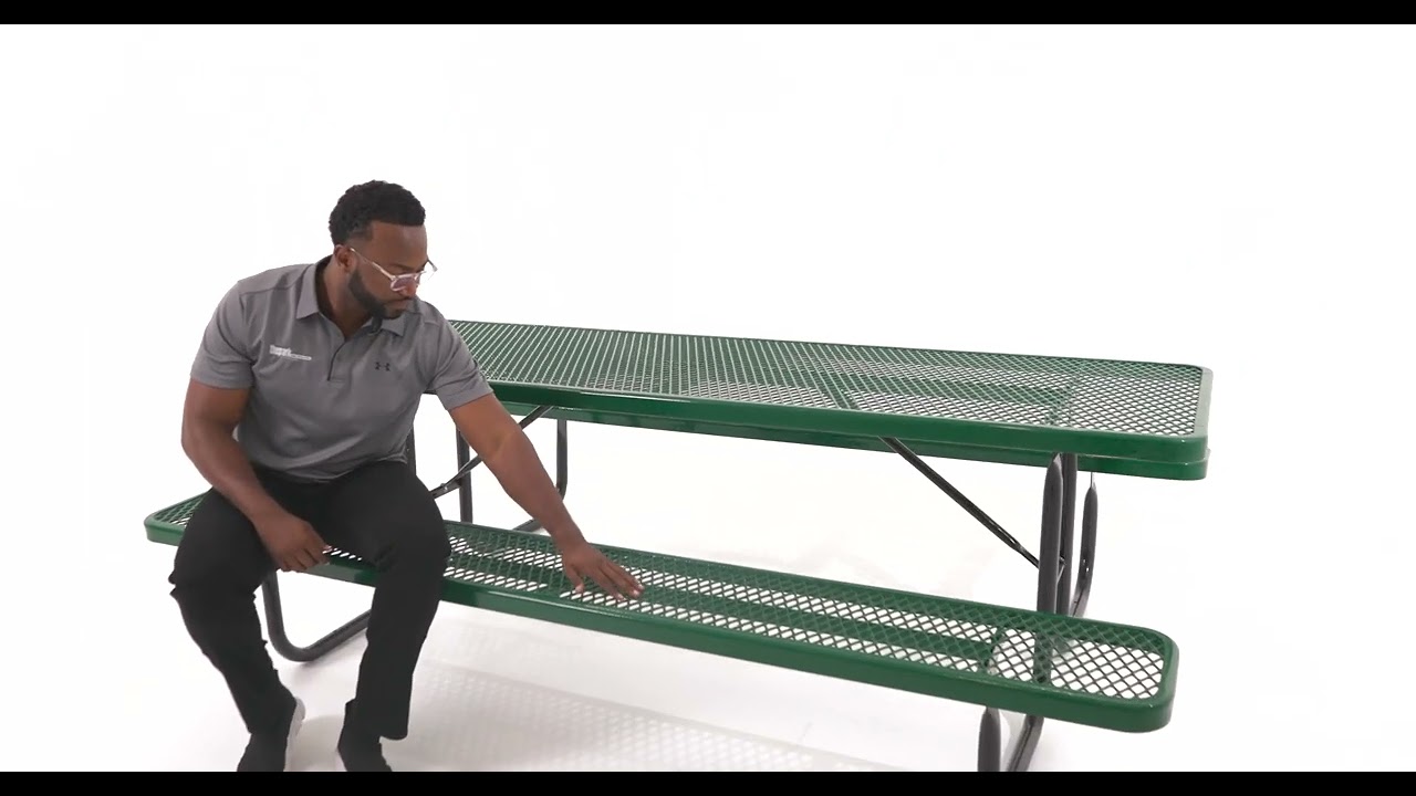 Heavy Duty Rectangular Picnic Table