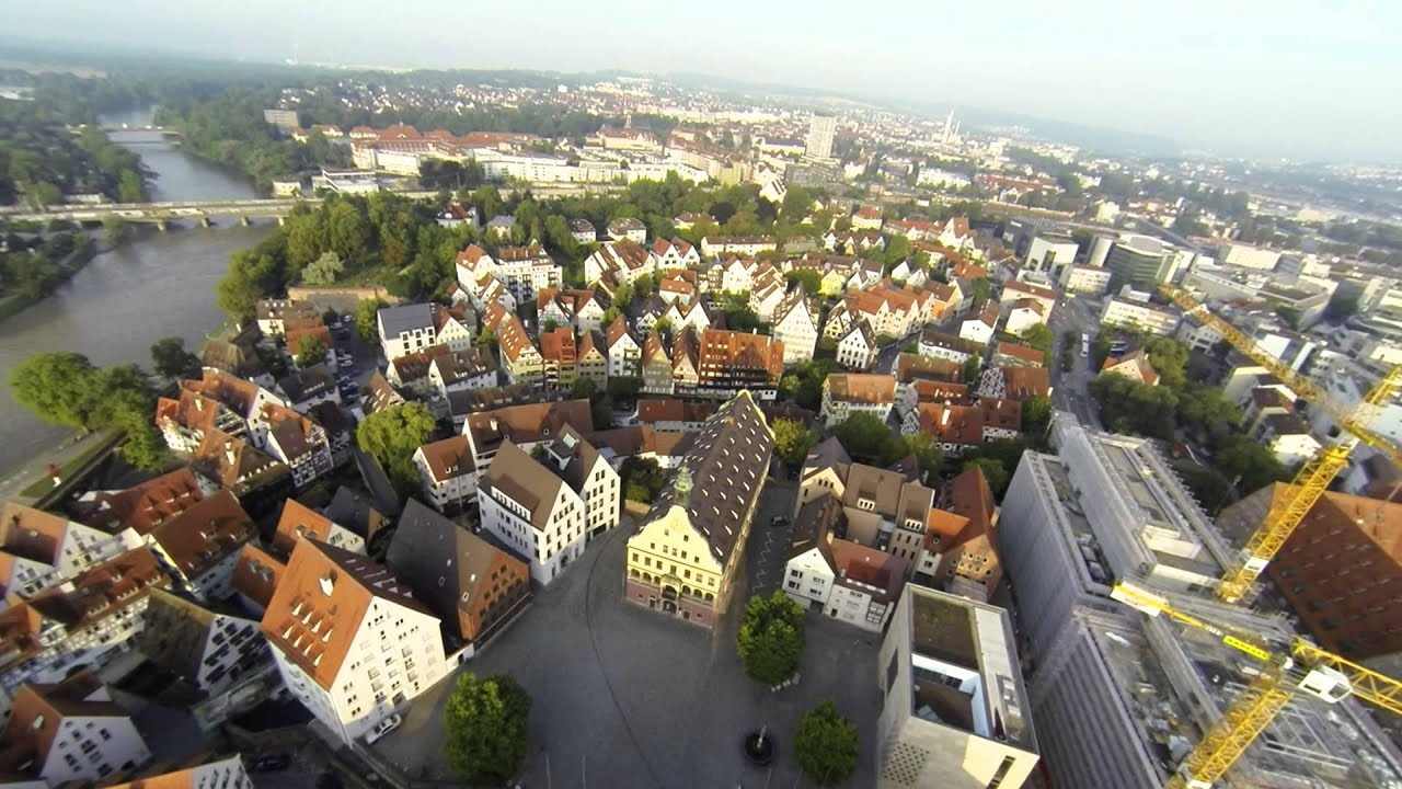 Ulm von oben - Altstadt