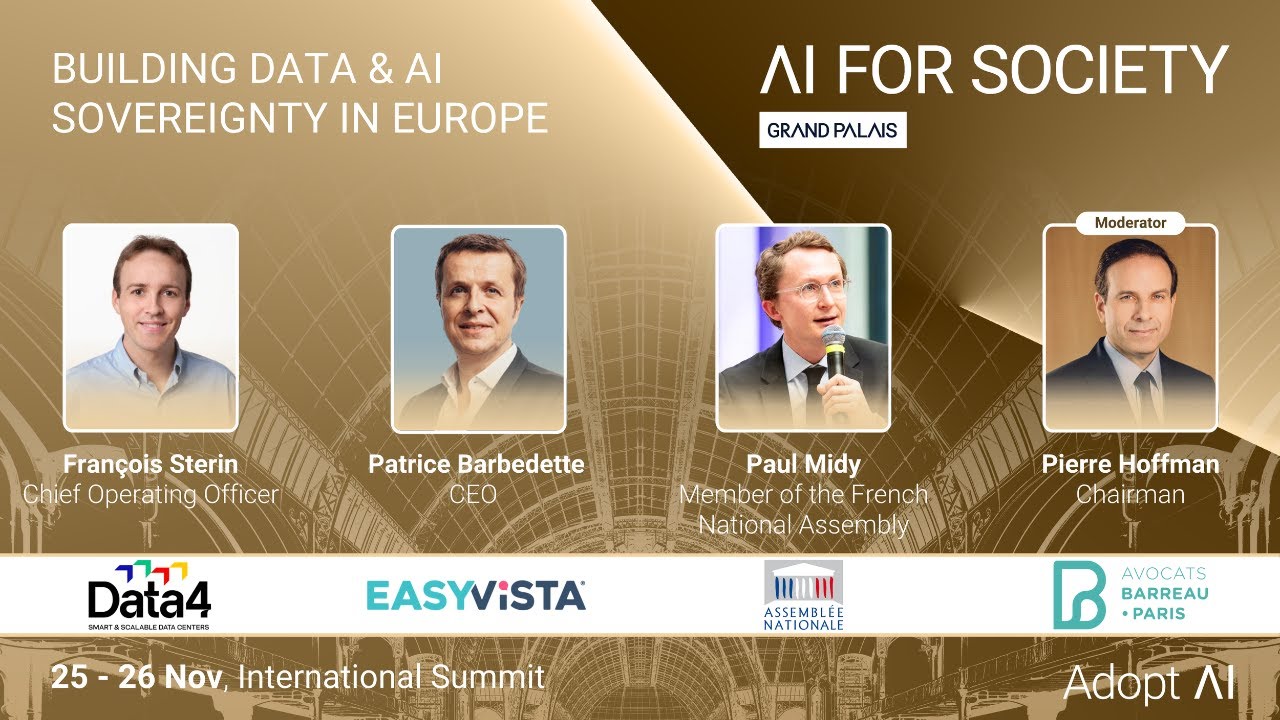 AI FOR SOCIETY - Building Data & AI Sovereignty in Europe