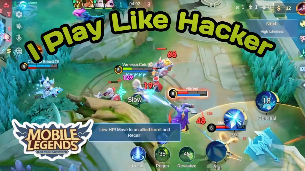 I Play Like Hacker in Ranked Match🔥😍Mobile Legends Gameplay#mobilegame#mlbb#rohitgamer