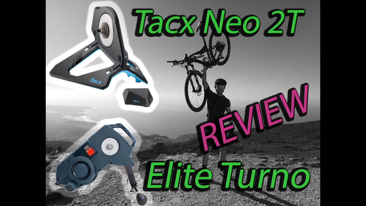 Smart Trainers Tacx NEO 2T VS Elite Turno - REVIEW- Em Português