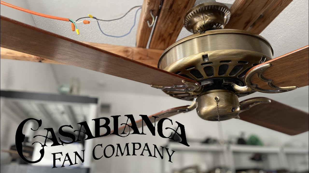 50” Casablanca Delta Ceiling Fan