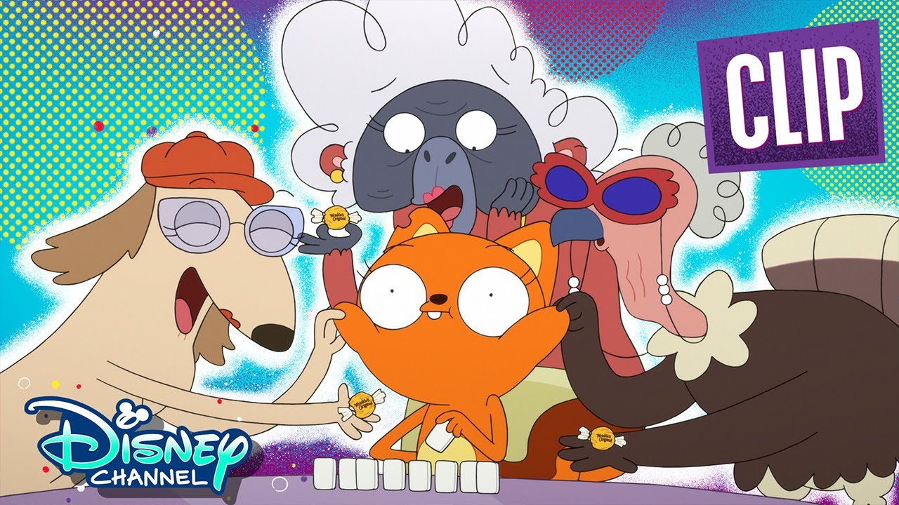 Grandmas Love Hard Candies?! 🍬| Kiff | @disneychannelanimation