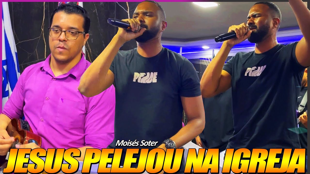 🔥 OH SENHOR PÉLEJA POR MIM AQUI NA TERRA (Corinho de Fogo) - Moisés Soter