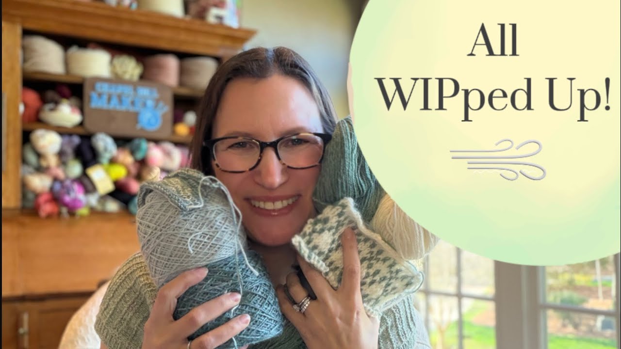 All WIPped Up - Finished Prospect Tee plus a million cast-ons! | Chapel Hill Maker ep. 14