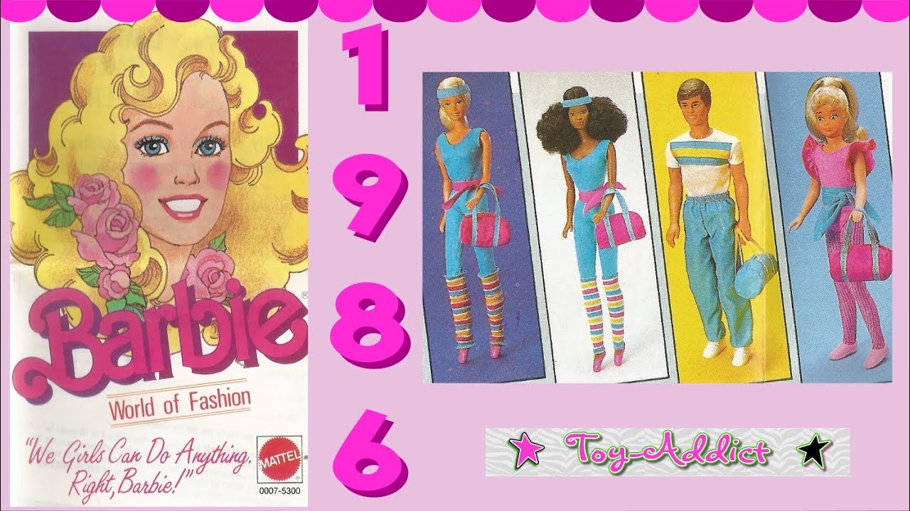 Barbie World of Fashion 1986 Doll Booklet ~ Toy-Addict