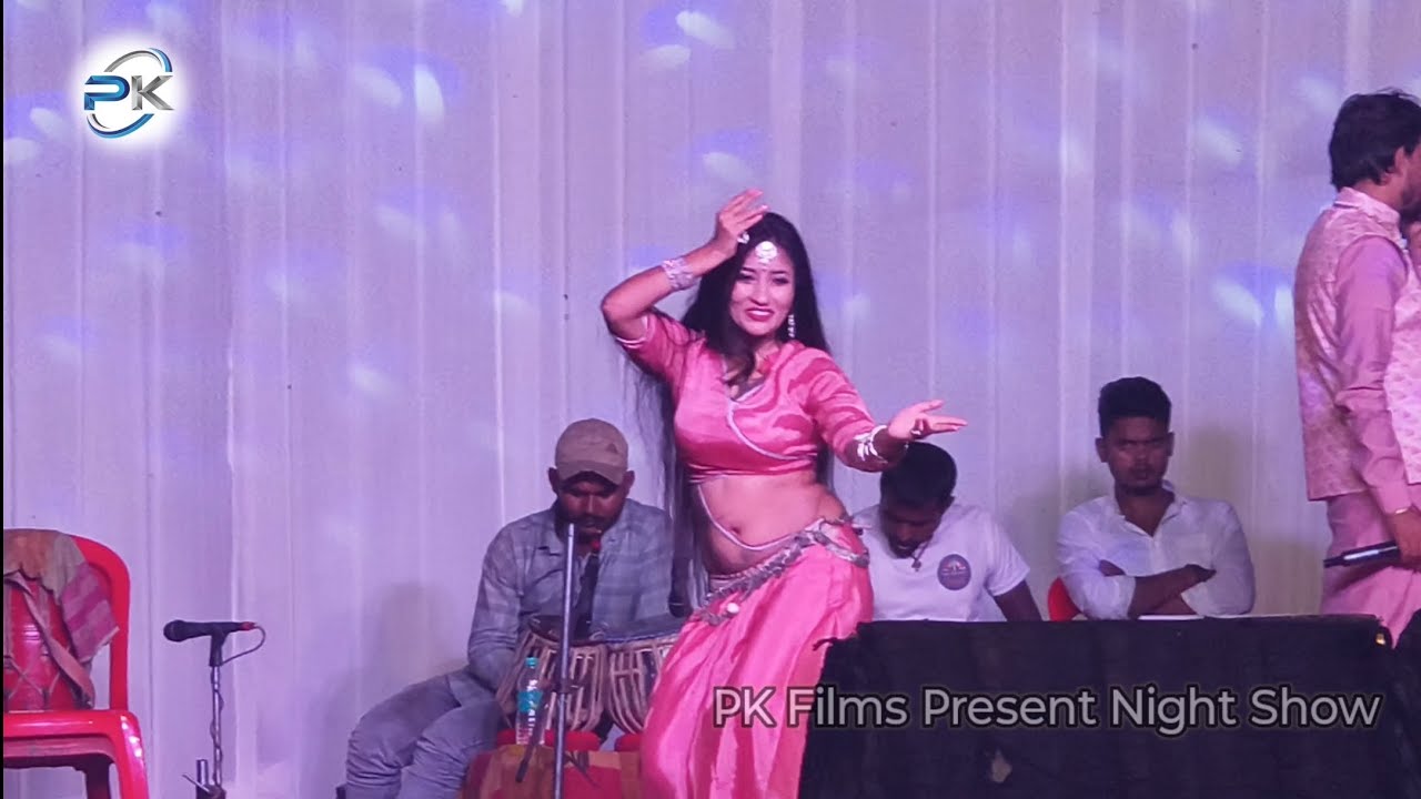 #bhojpuri Chhule Chhule mujhe Chhule Arkestra Stage program @chandni mishra Super Dancer 2025