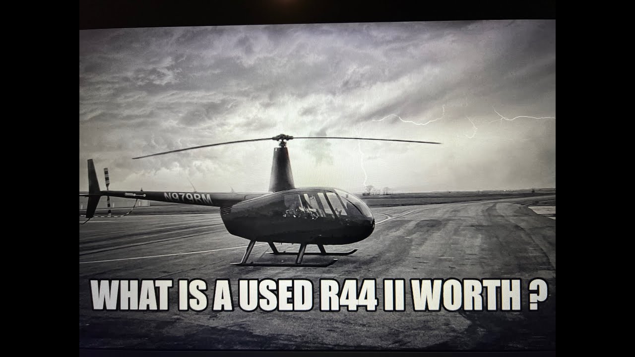What is a used Robinson R44 II worth?