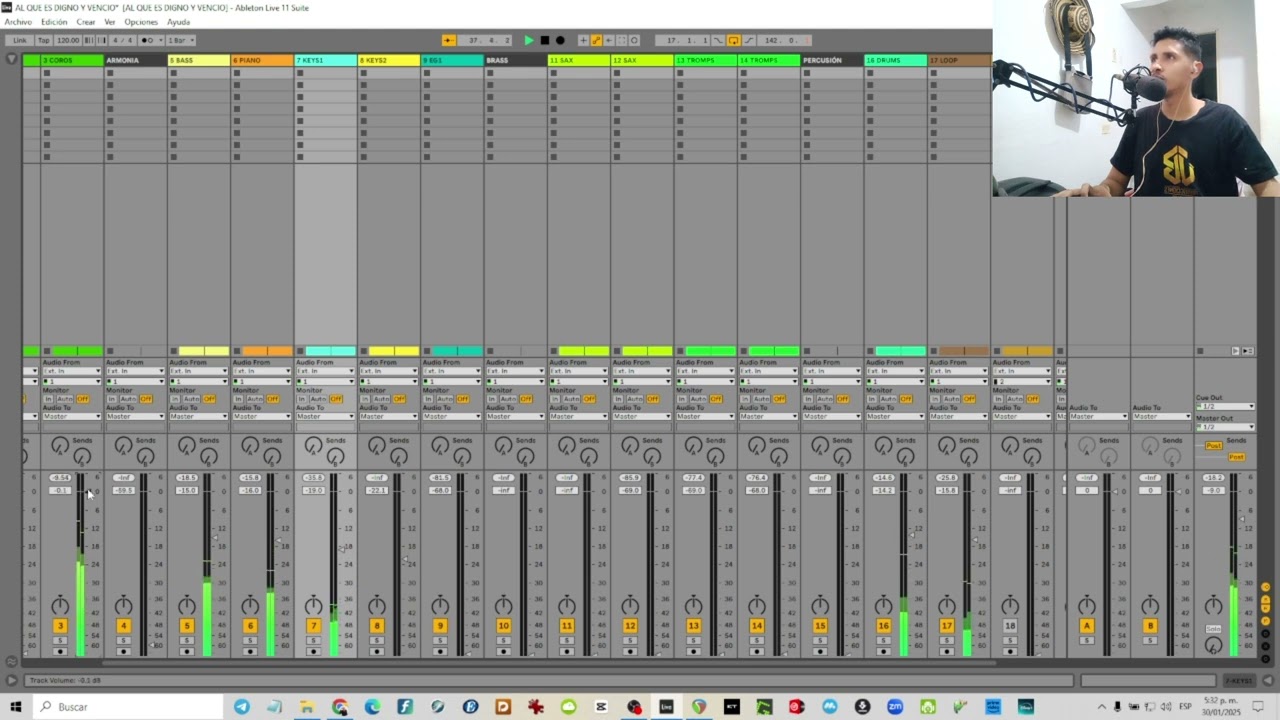 AL QUE ES DIGNO MULTITRACK MEZCLANDO