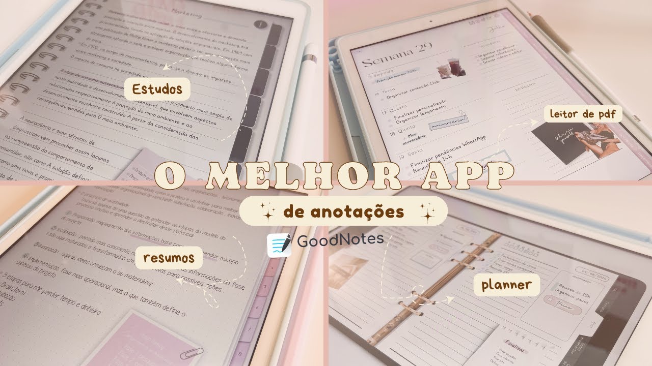 Goodnotes Aplicativo - Tutorial para INICIANTES ✨