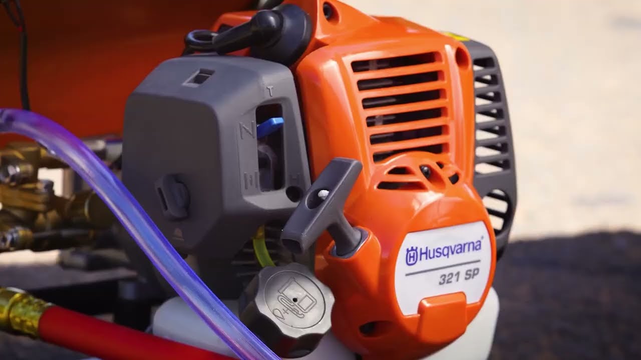 Pulverizador 321SP Husqvarna: Montagem e Utilização